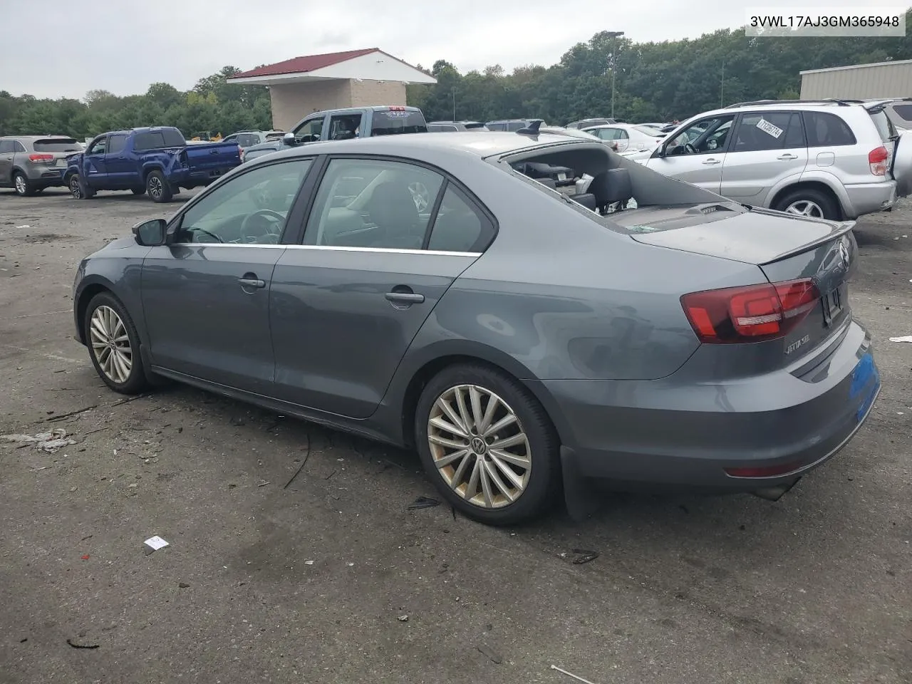 3VWL17AJ3GM365948 2016 Volkswagen Jetta Sel