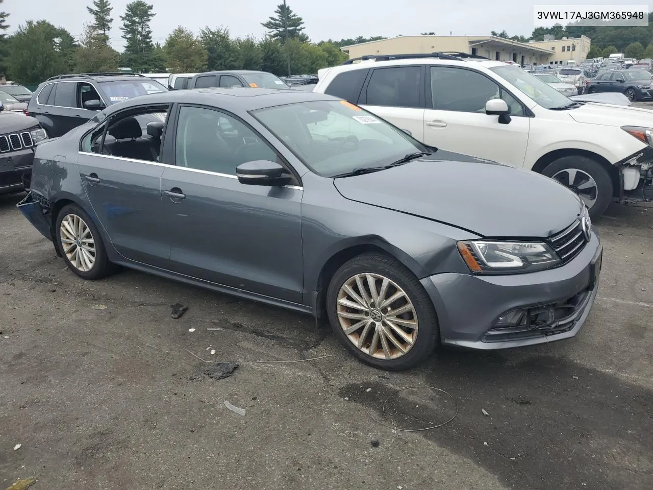 3VWL17AJ3GM365948 2016 Volkswagen Jetta Sel