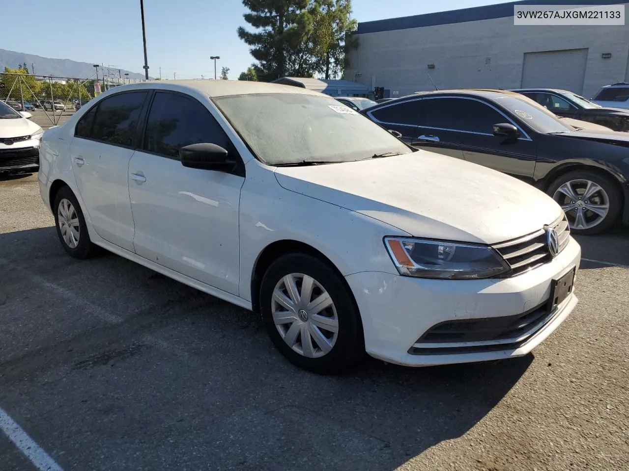 2016 Volkswagen Jetta S VIN: 3VW267AJXGM221133 Lot: 70340484