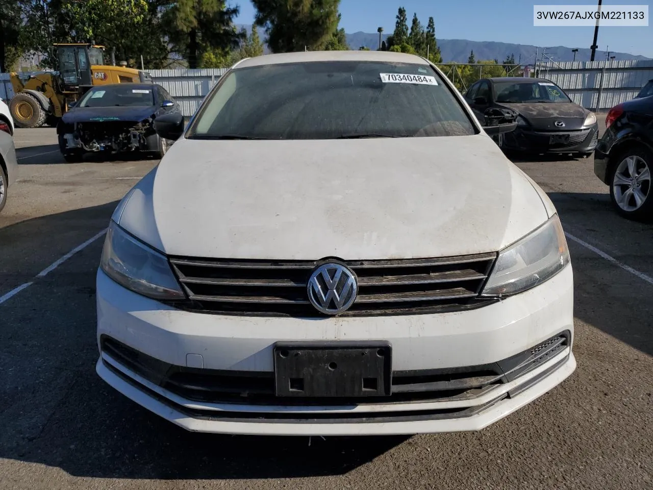 3VW267AJXGM221133 2016 Volkswagen Jetta S