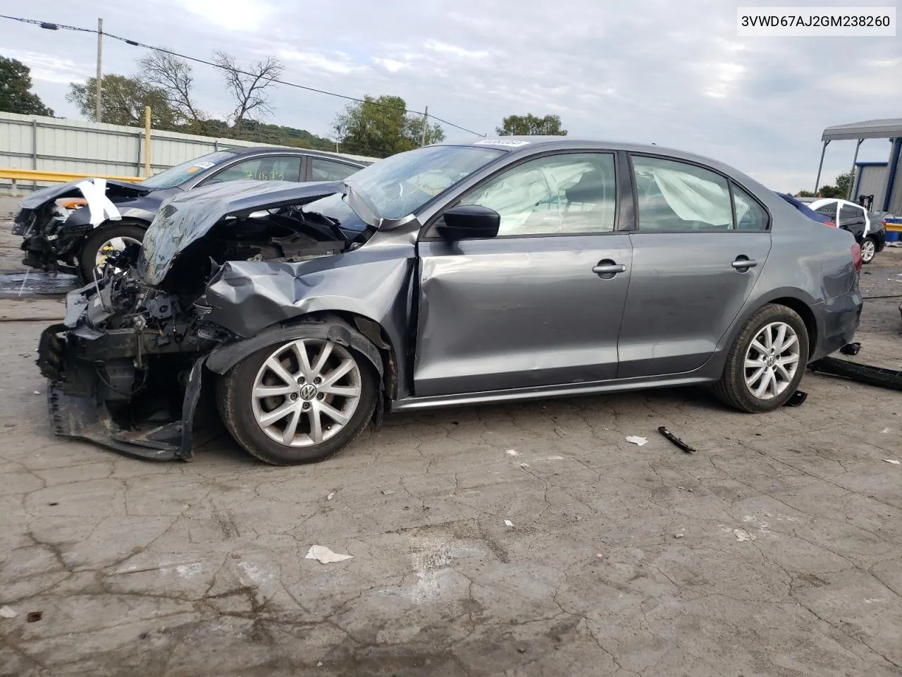 2016 Volkswagen Jetta Se VIN: 3VWD67AJ2GM238260 Lot: 70382064