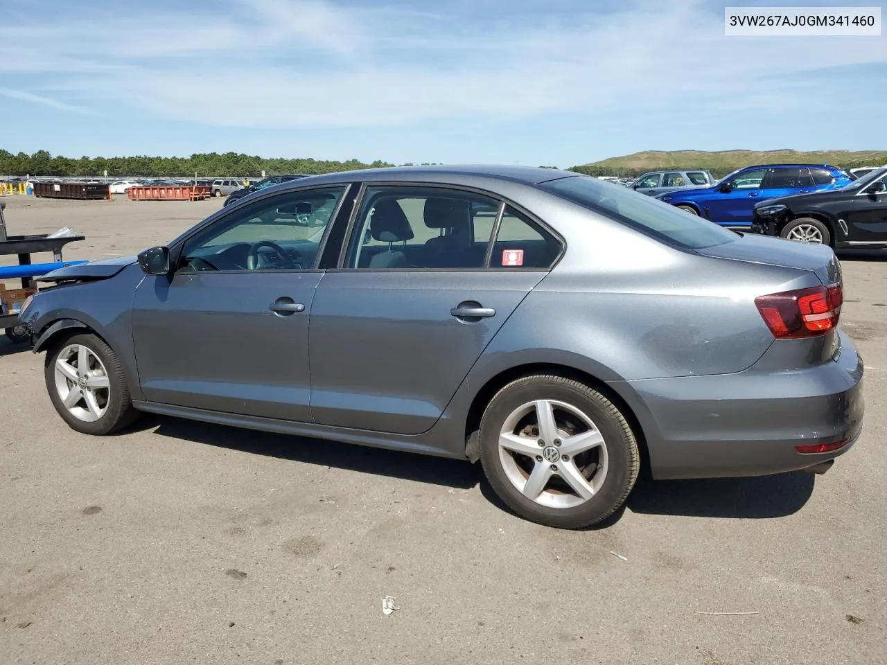 3VW267AJ0GM341460 2016 Volkswagen Jetta S