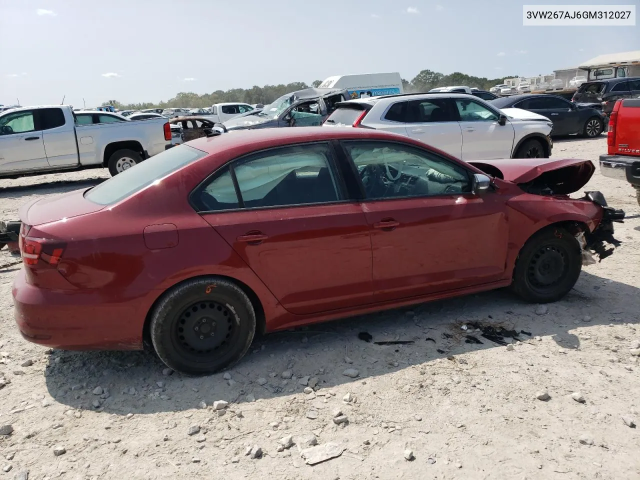 3VW267AJ6GM312027 2016 Volkswagen Jetta S