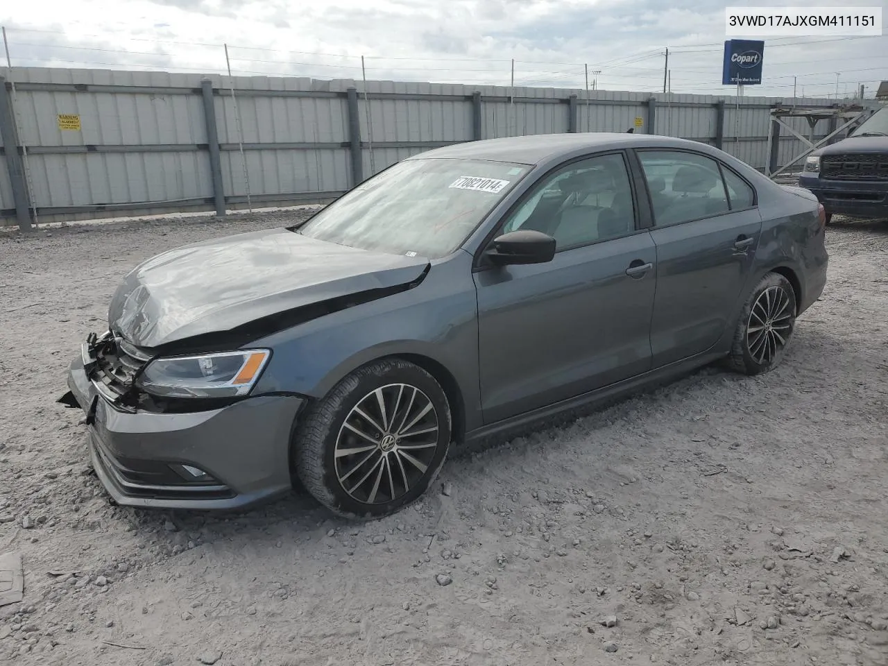 3VWD17AJXGM411151 2016 Volkswagen Jetta Sport