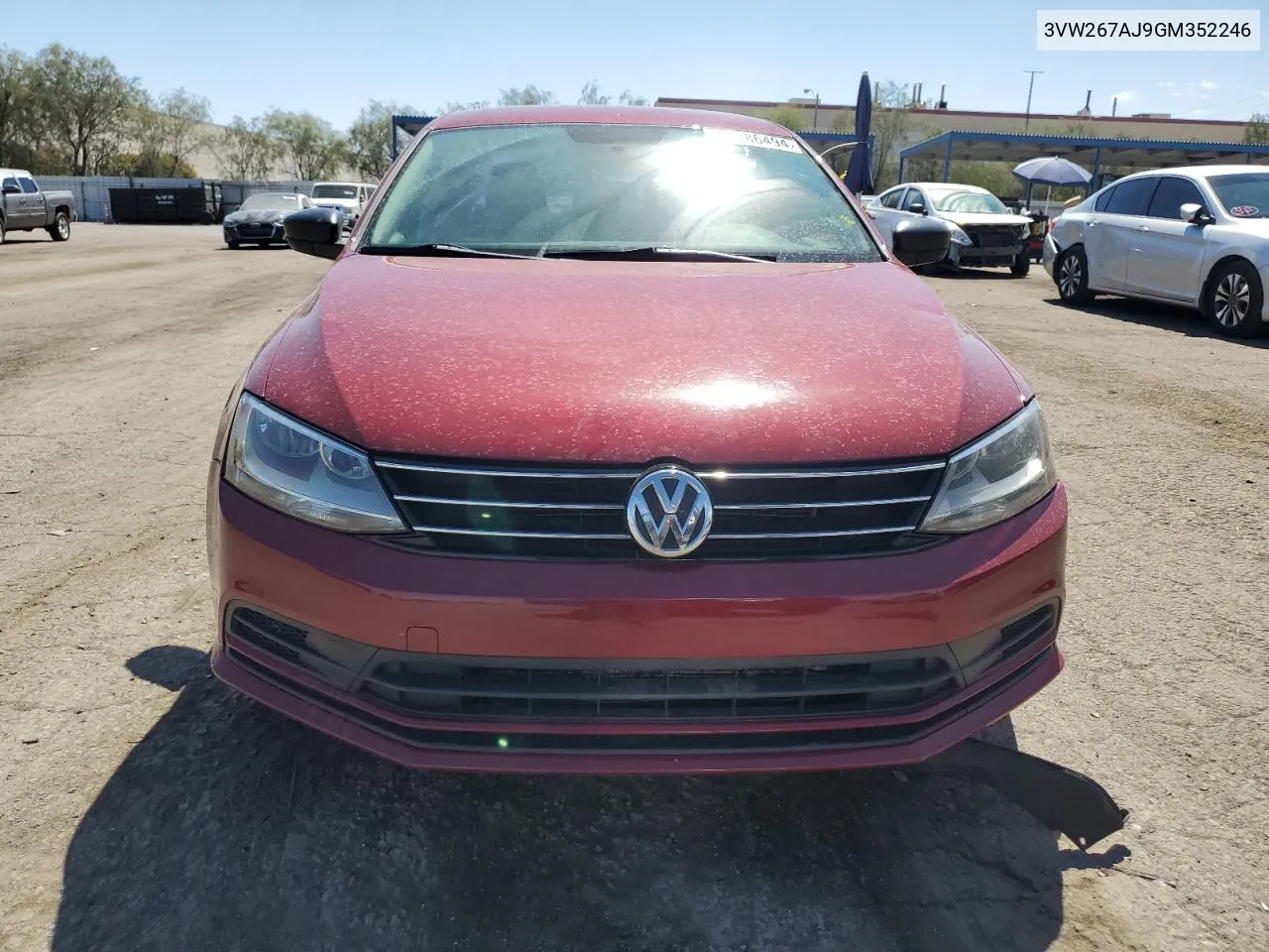 3VW267AJ9GM352246 2016 Volkswagen Jetta S