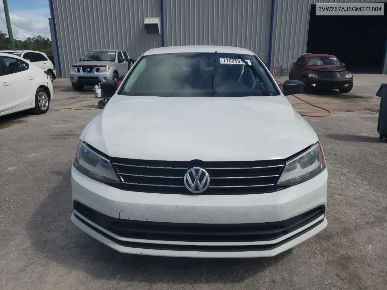 2016 Volkswagen Jetta S VIN: 3VW267AJ6GM271804 Lot: 71035014