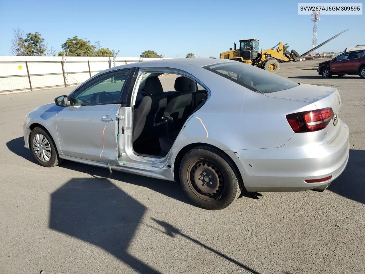 3VW267AJ6GM309595 2016 Volkswagen Jetta S