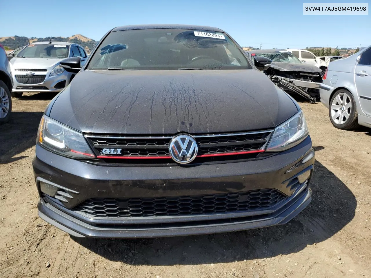 3VW4T7AJ5GM419698 2016 Volkswagen Jetta Gli