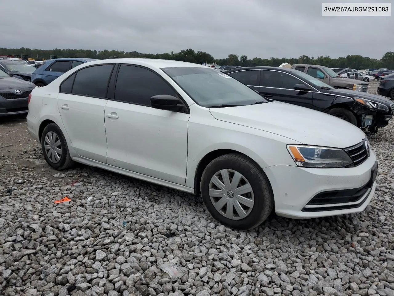 2016 Volkswagen Jetta S VIN: 3VW267AJ8GM291083 Lot: 71151474