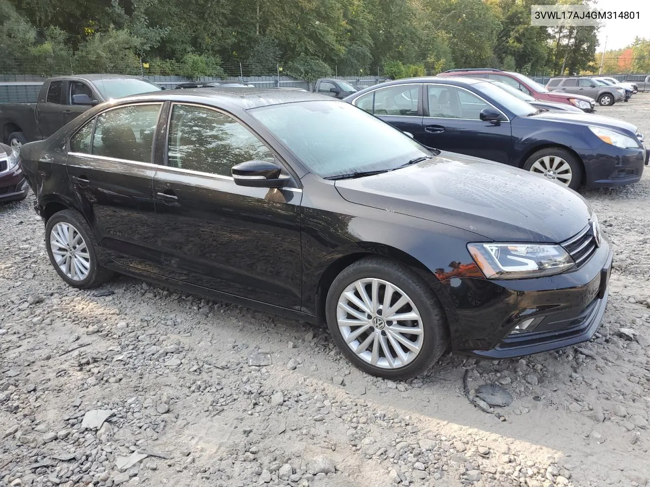 3VWL17AJ4GM314801 2016 Volkswagen Jetta Sel