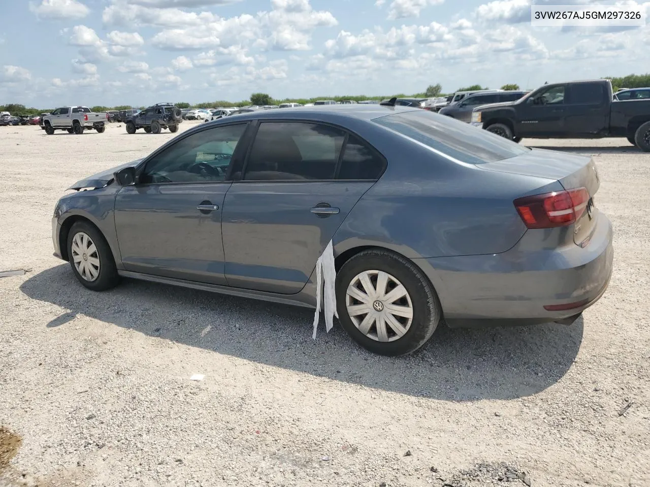 2016 Volkswagen Jetta S VIN: 3VW267AJ5GM297326 Lot: 71539474