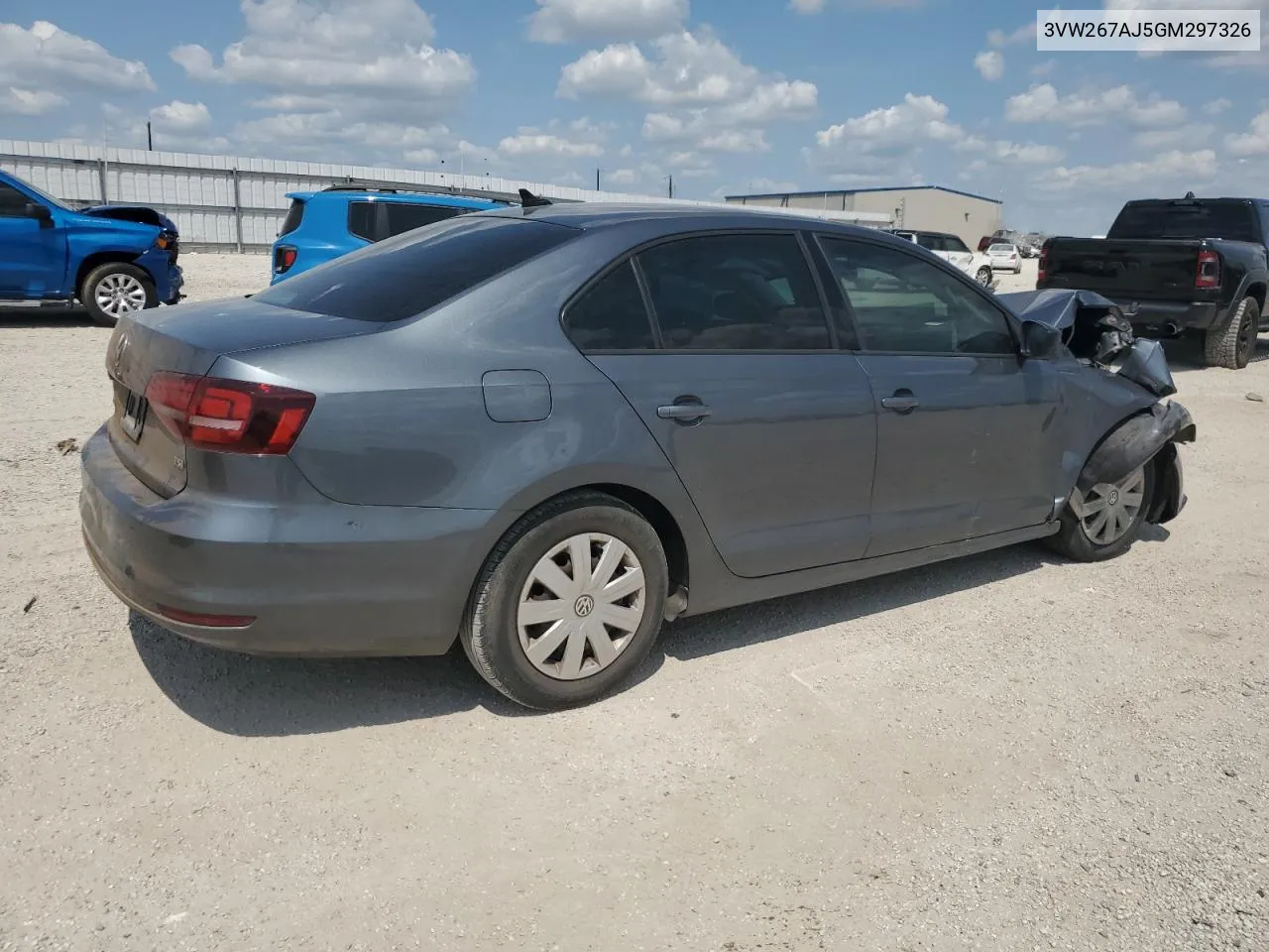 2016 Volkswagen Jetta S VIN: 3VW267AJ5GM297326 Lot: 71539474