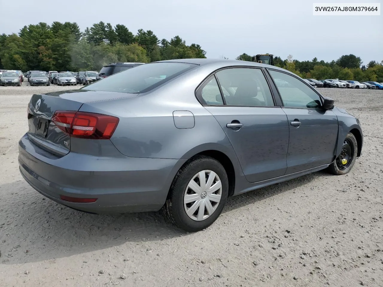 2016 Volkswagen Jetta S VIN: 3VW267AJ8GM379664 Lot: 71711384