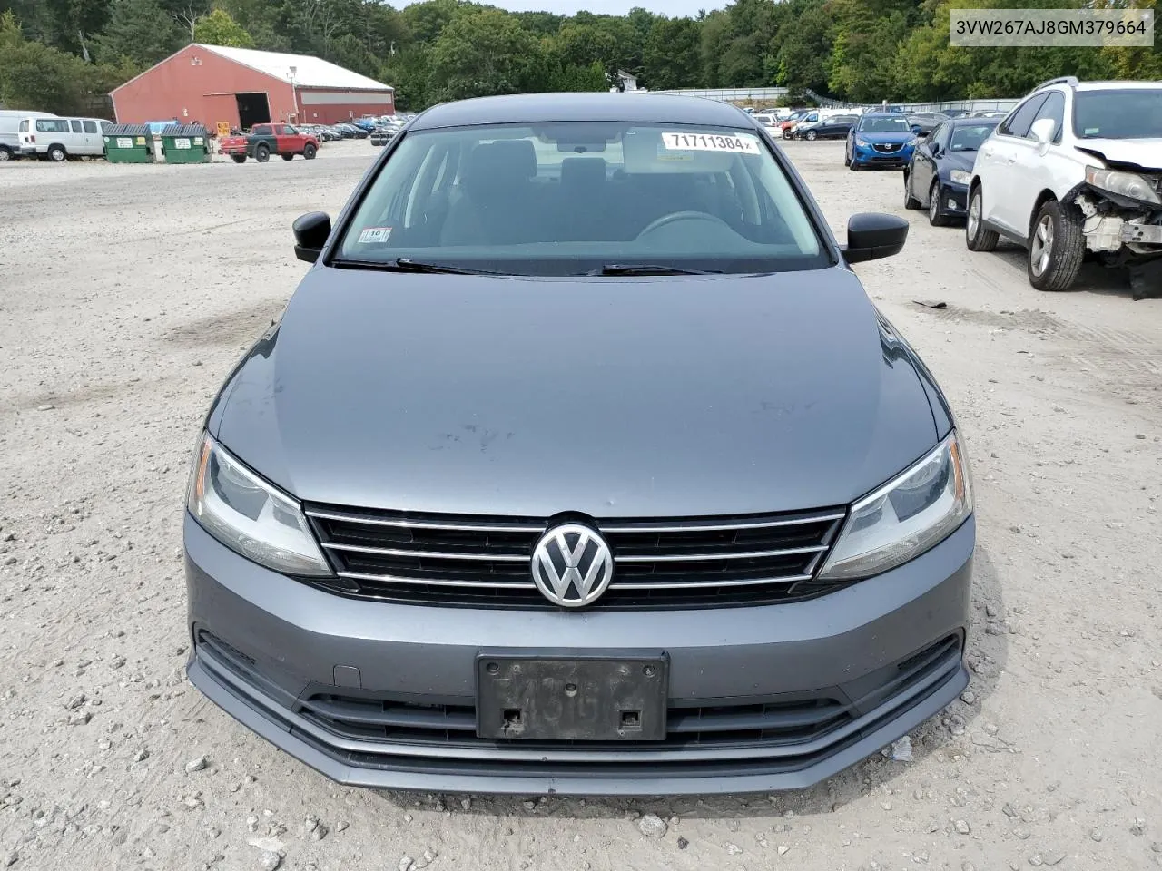 3VW267AJ8GM379664 2016 Volkswagen Jetta S