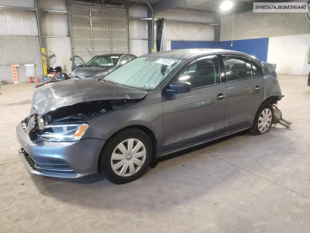 2016 Volkswagen Jetta S VIN: 3VW267AJ8GM390440 Lot: 71939534