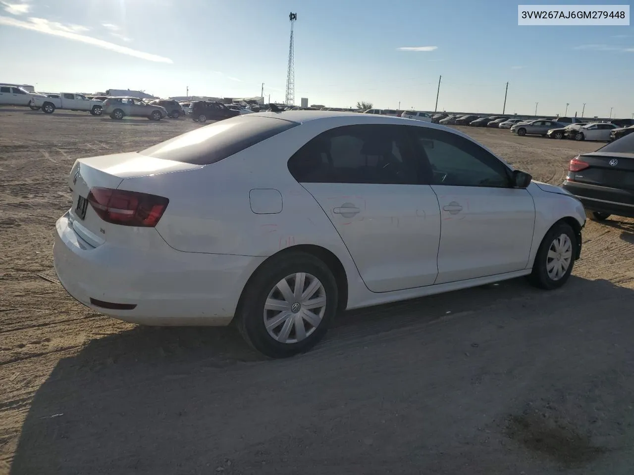 2016 Volkswagen Jetta S VIN: 3VW267AJ6GM279448 Lot: 72175154