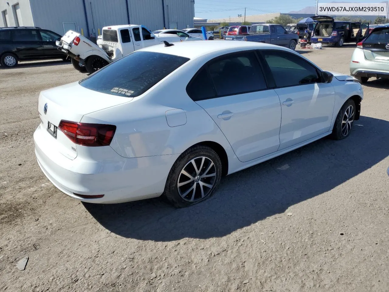 2016 Volkswagen Jetta Se VIN: 3VWD67AJXGM293510 Lot: 72265854