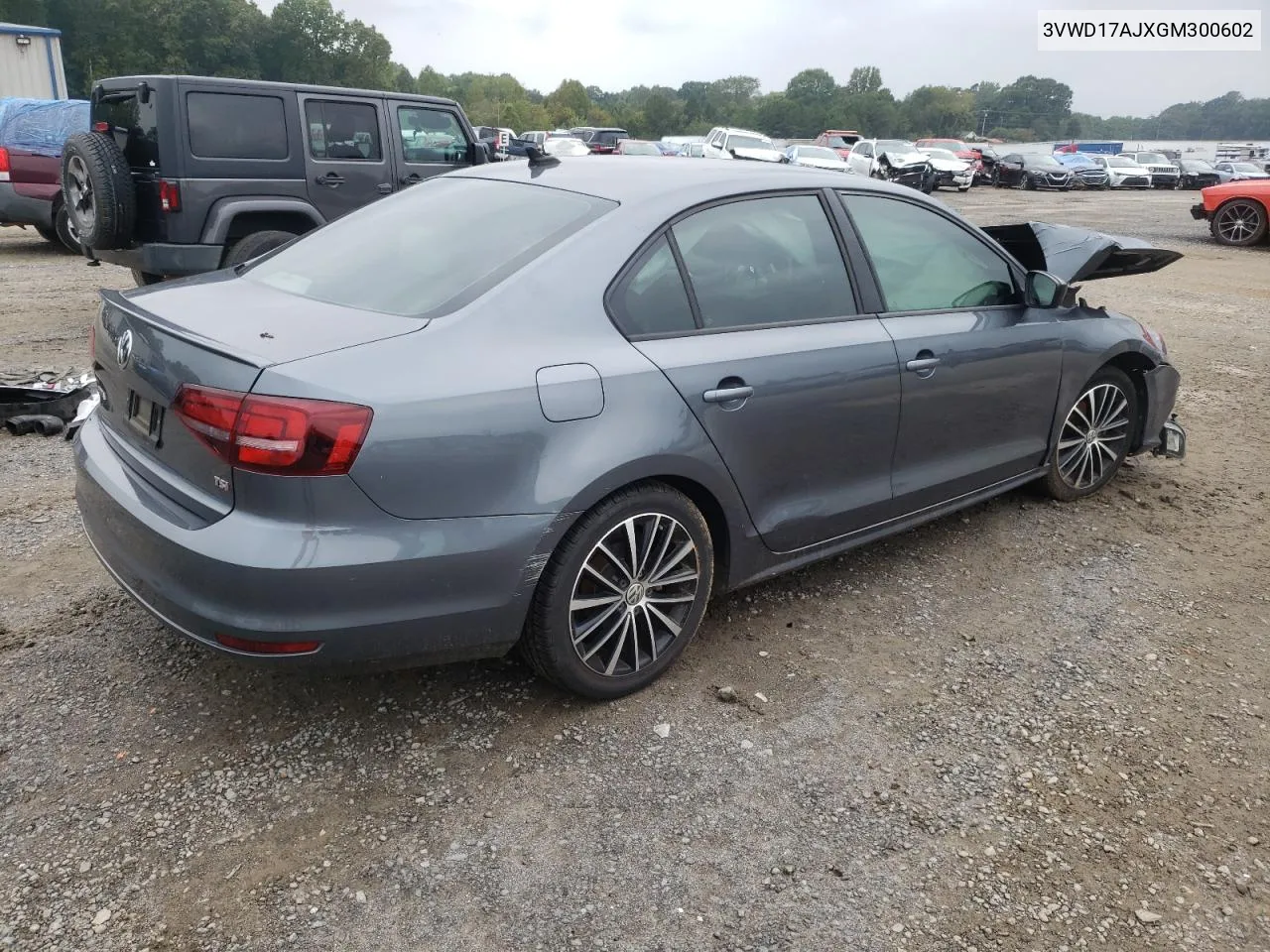 3VWD17AJXGM300602 2016 Volkswagen Jetta Sport