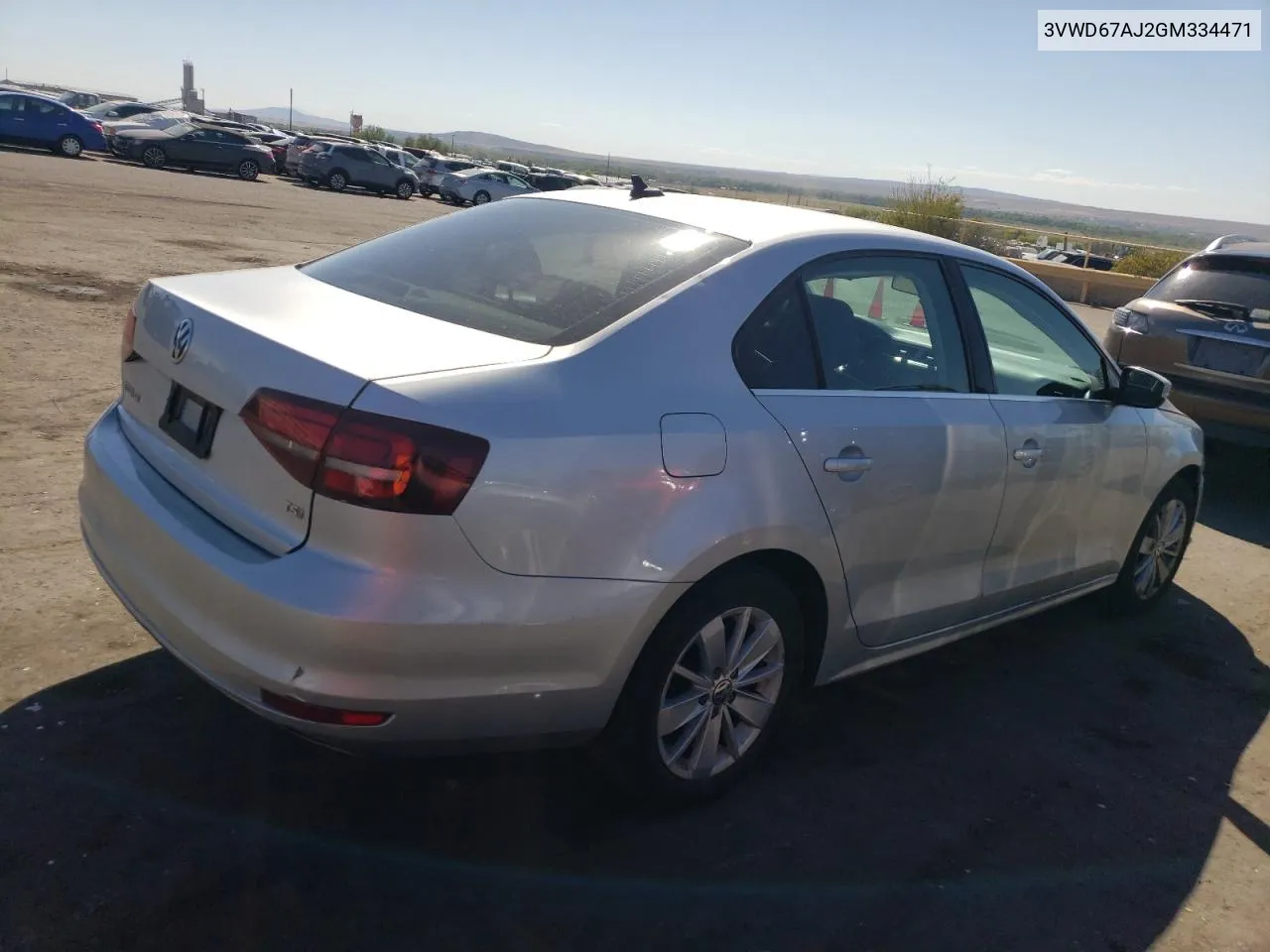 3VWD67AJ2GM334471 2016 Volkswagen Jetta Se