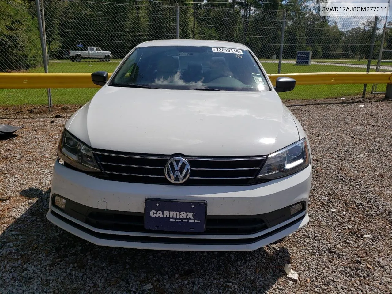 3VWD17AJ8GM277014 2016 Volkswagen Jetta Sport