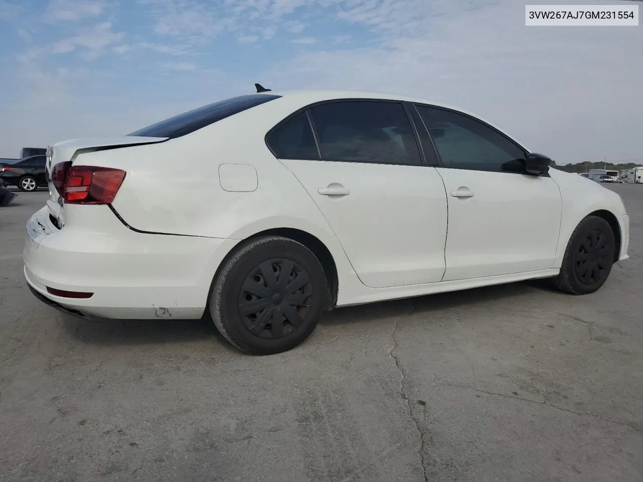 3VW267AJ7GM231554 2016 Volkswagen Jetta S