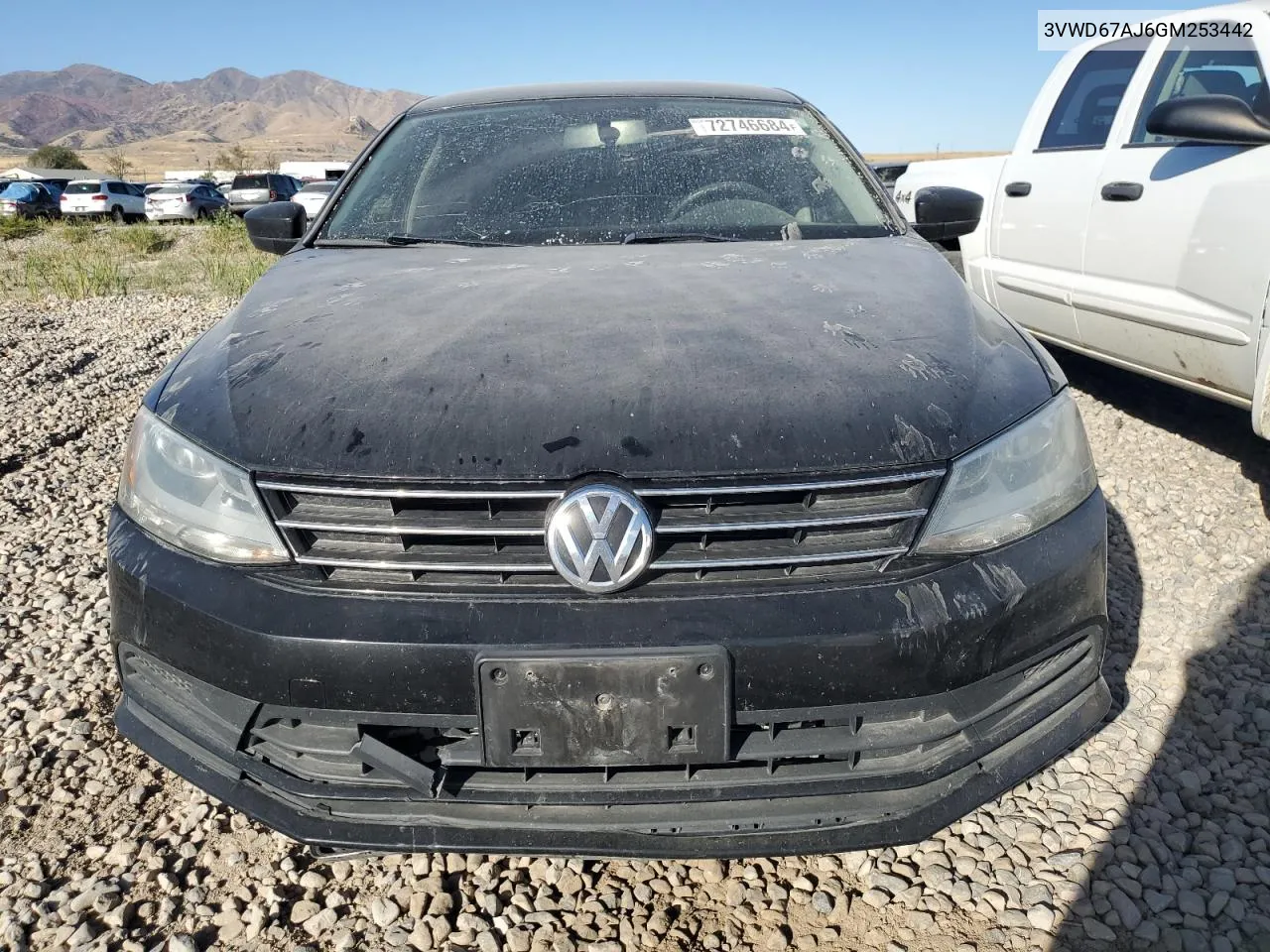 2016 Volkswagen Jetta Se VIN: 3VWD67AJ6GM253442 Lot: 72746684