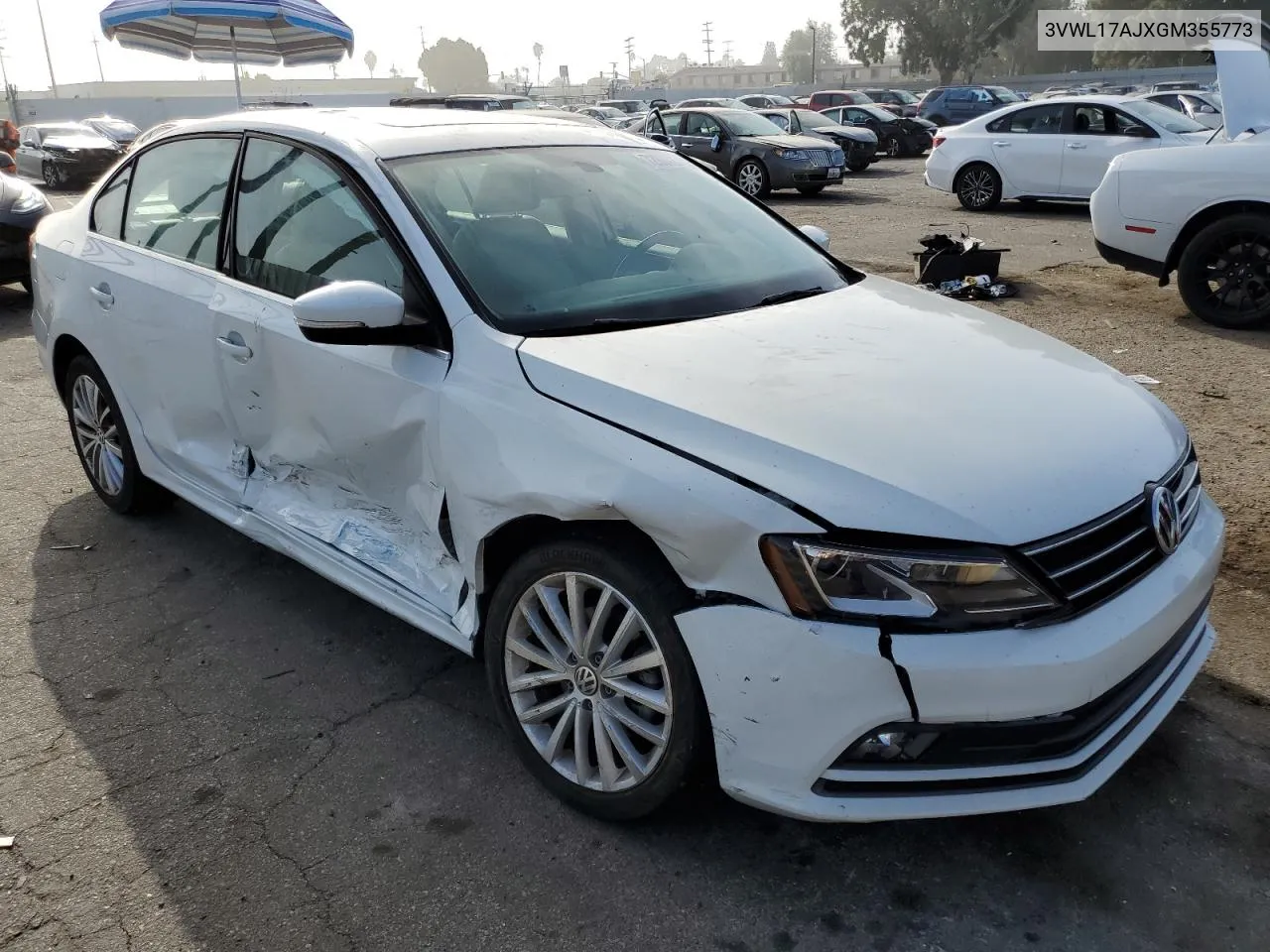 3VWL17AJXGM355773 2016 Volkswagen Jetta Sel