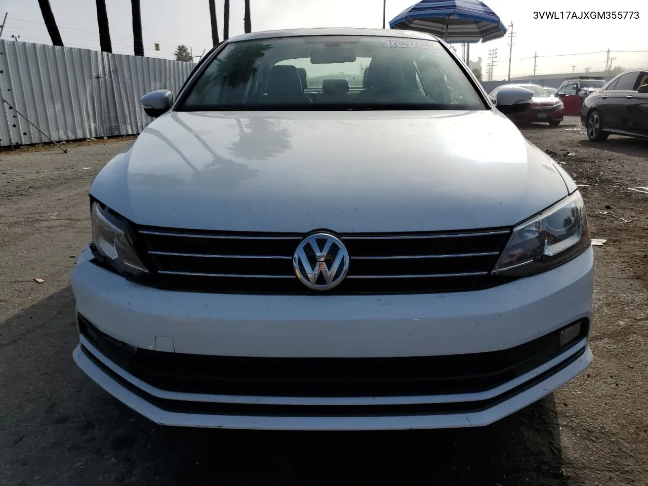 2016 Volkswagen Jetta Sel VIN: 3VWL17AJXGM355773 Lot: 72807214