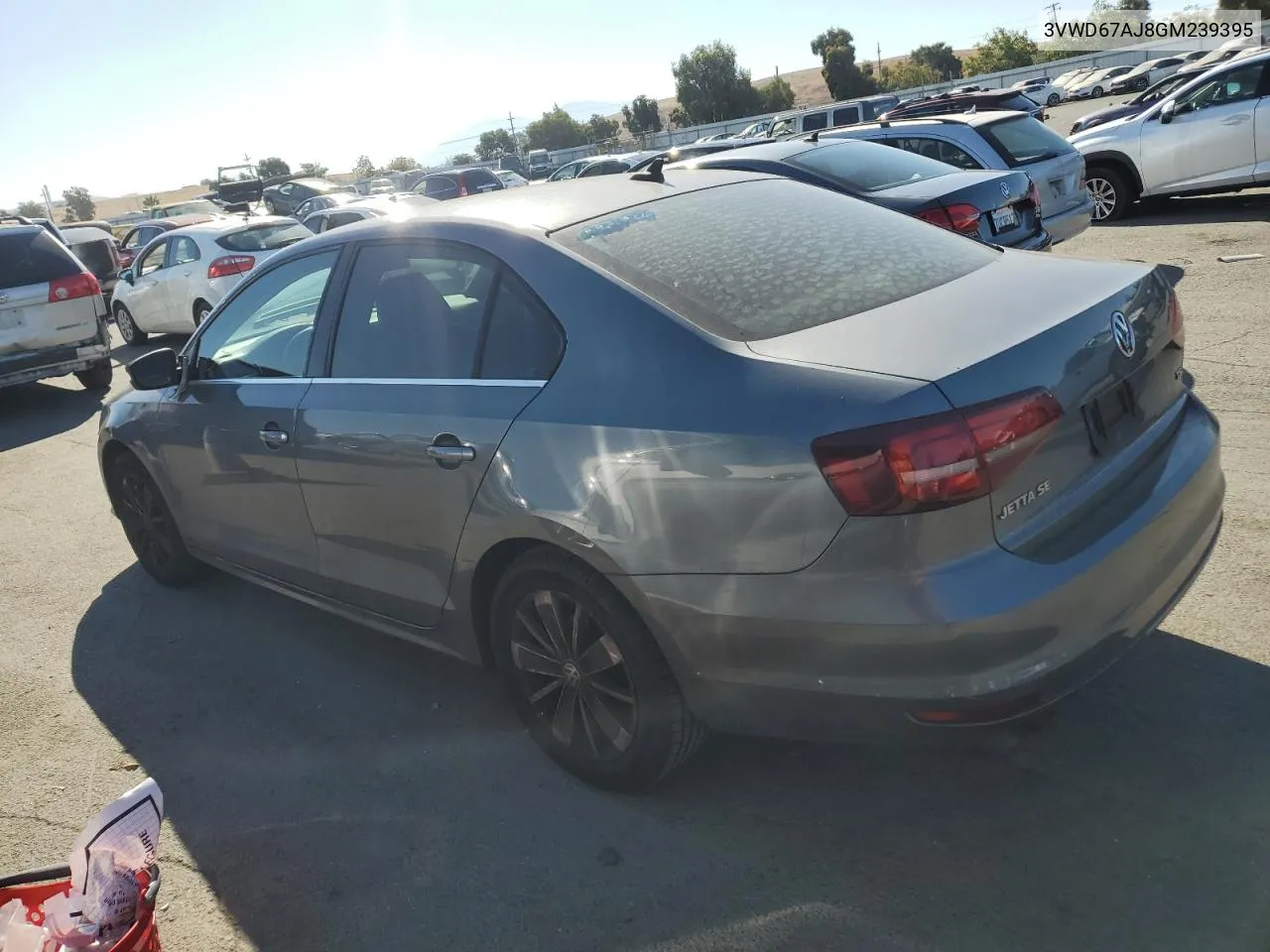 3VWD67AJ8GM239395 2016 Volkswagen Jetta Se