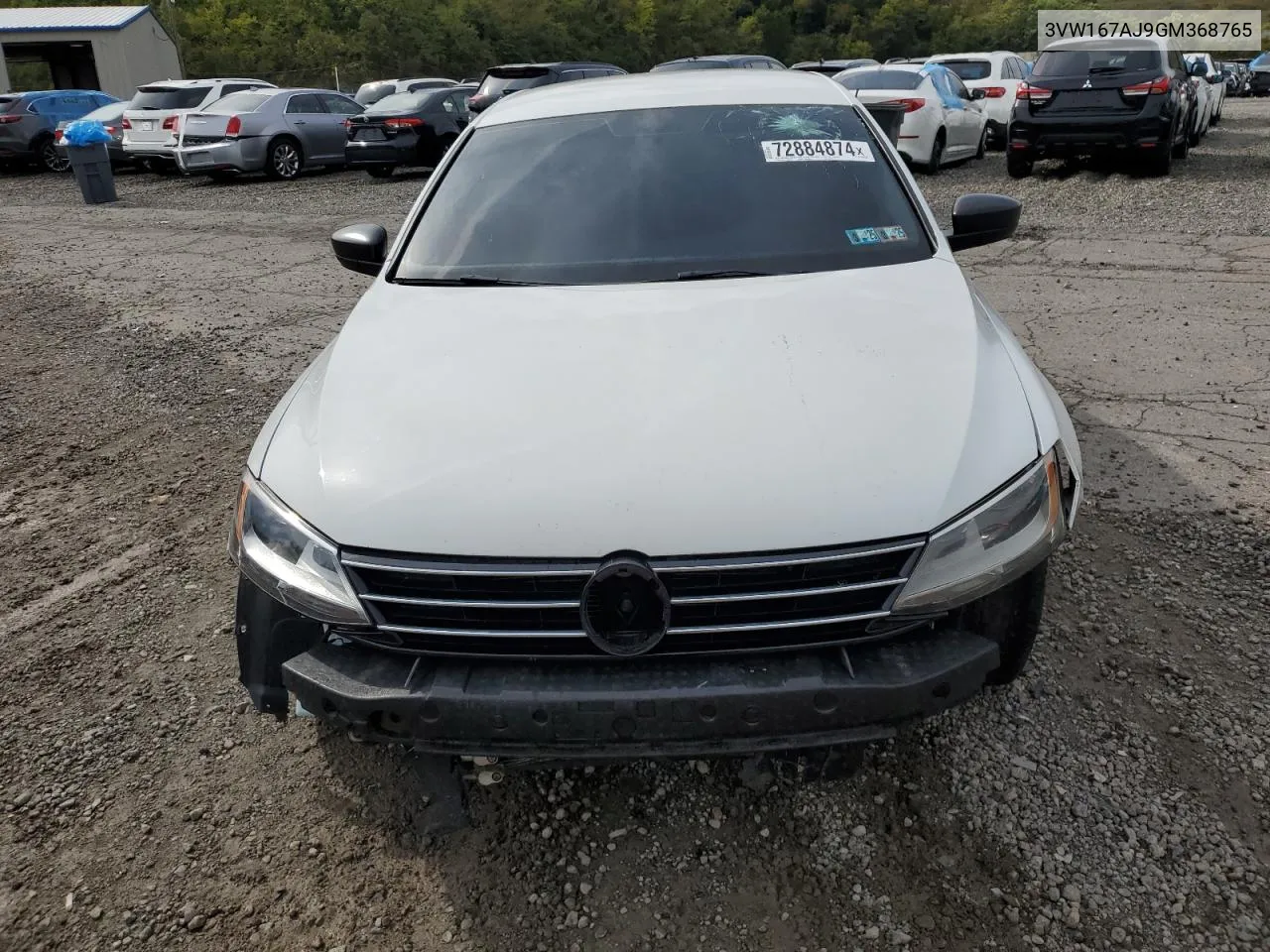 3VW167AJ9GM368765 2016 Volkswagen Jetta S