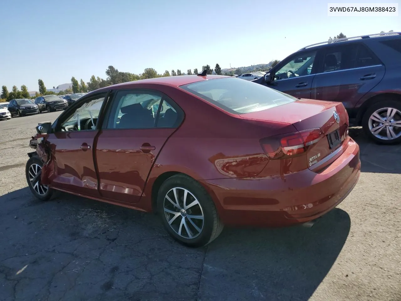 3VWD67AJ8GM388423 2016 Volkswagen Jetta Se