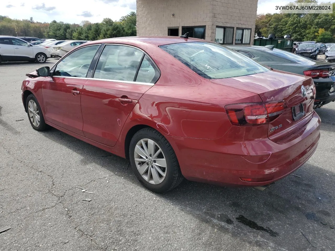 3VWD67AJ6GM228024 2016 Volkswagen Jetta Se