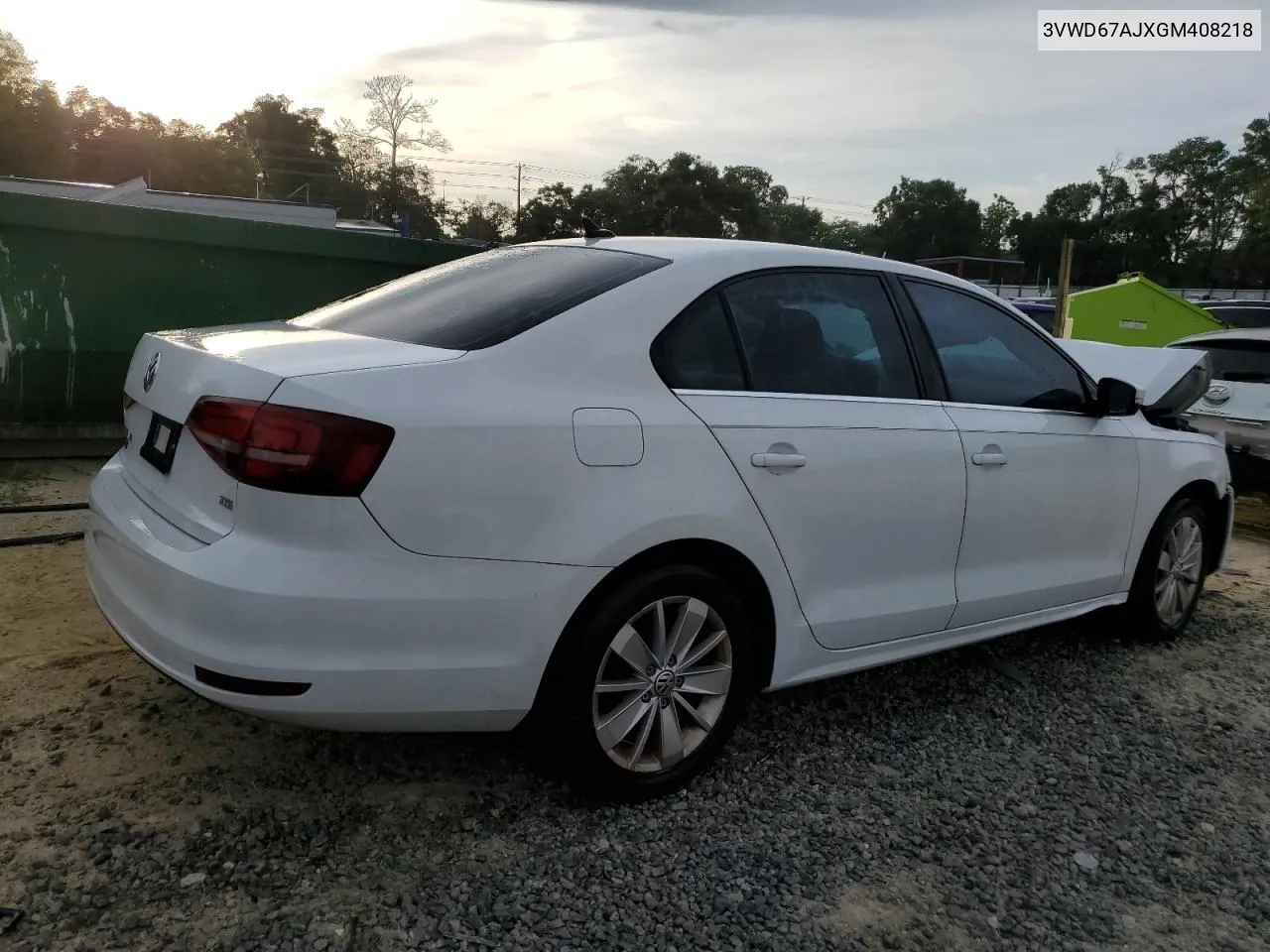 3VWD67AJXGM408218 2016 Volkswagen Jetta Se