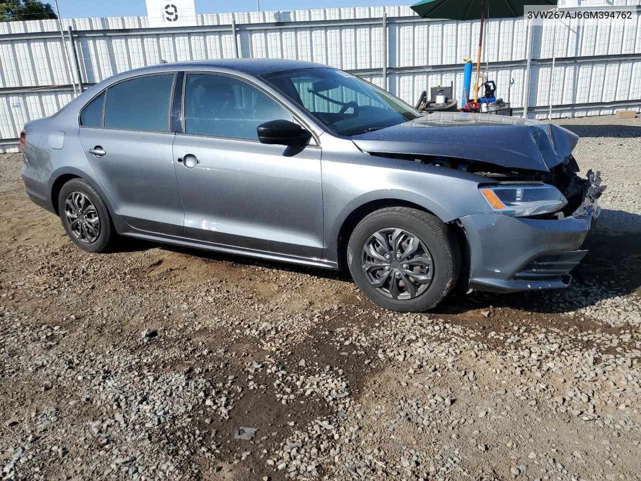 3VW267AJ6GM394762 2016 Volkswagen Jetta S