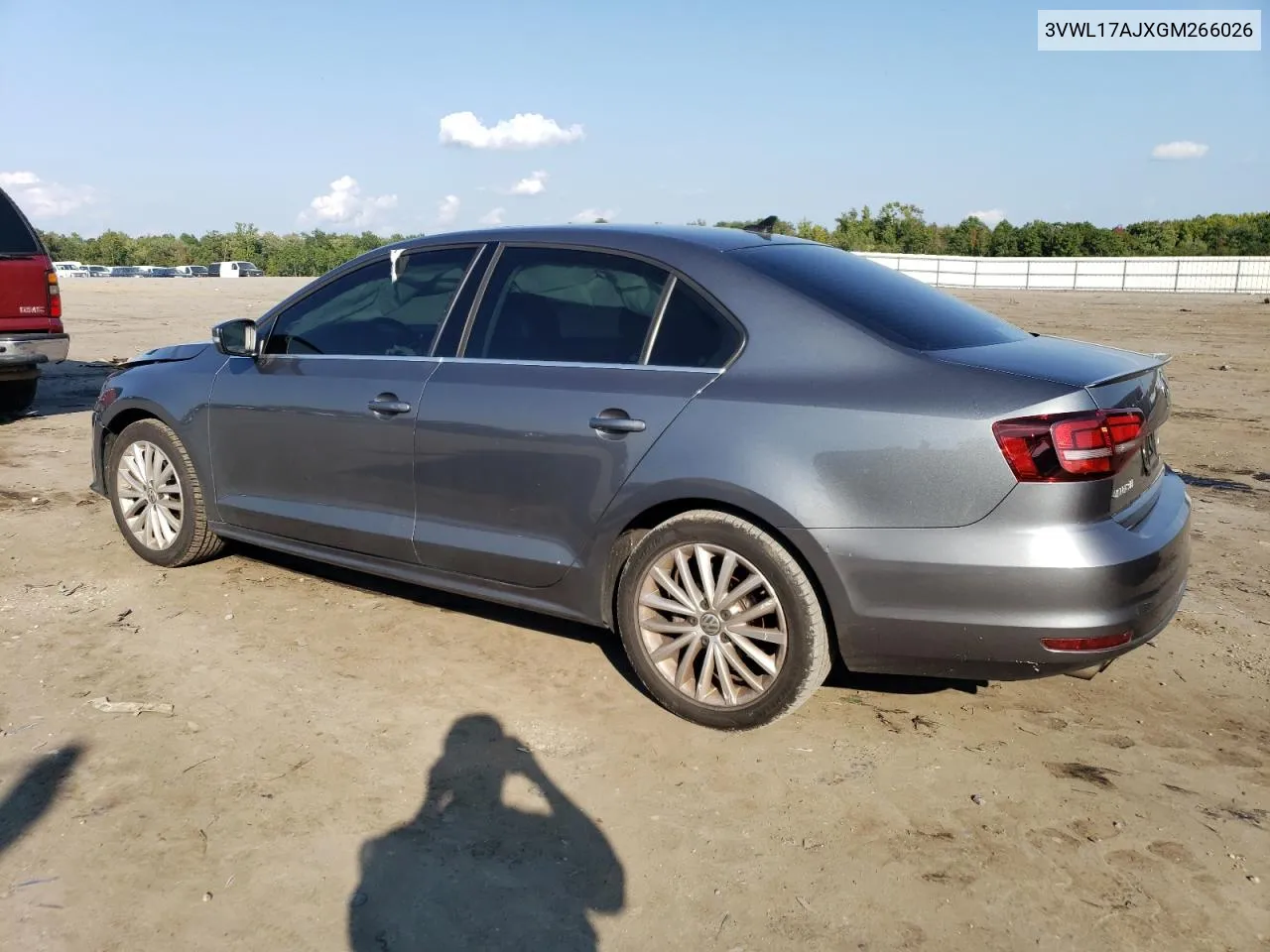 3VWL17AJXGM266026 2016 Volkswagen Jetta Sel