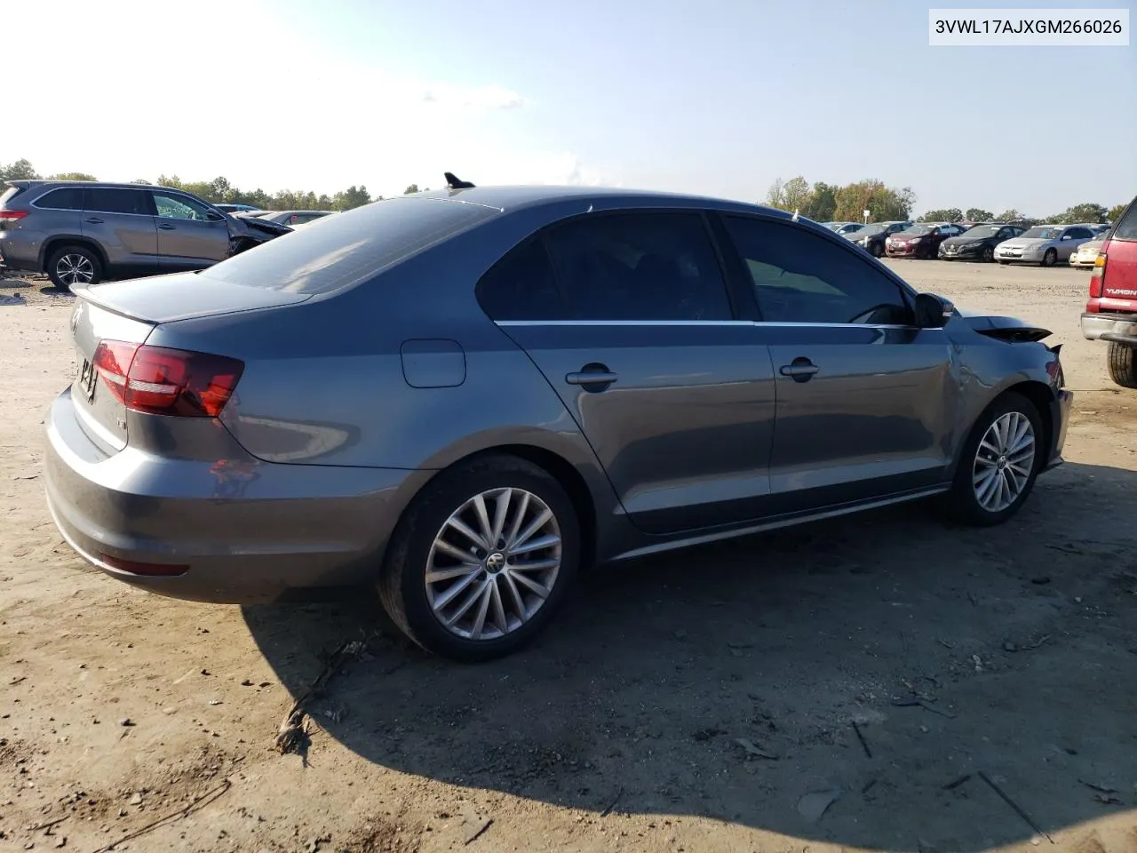 3VWL17AJXGM266026 2016 Volkswagen Jetta Sel