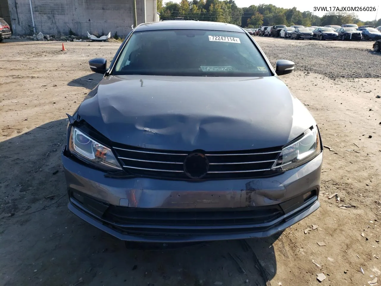 3VWL17AJXGM266026 2016 Volkswagen Jetta Sel