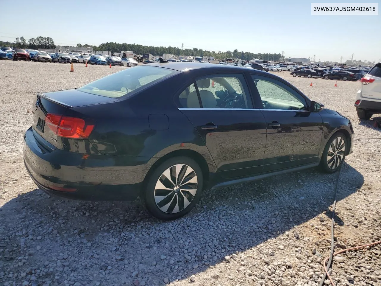 3VW637AJ5GM402618 2016 Volkswagen Jetta Hybrid