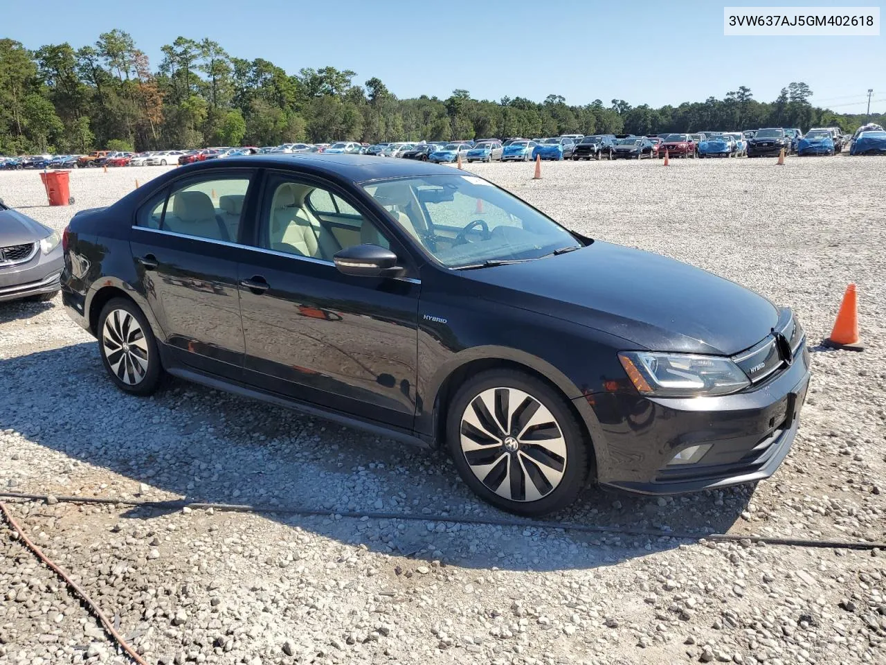 3VW637AJ5GM402618 2016 Volkswagen Jetta Hybrid