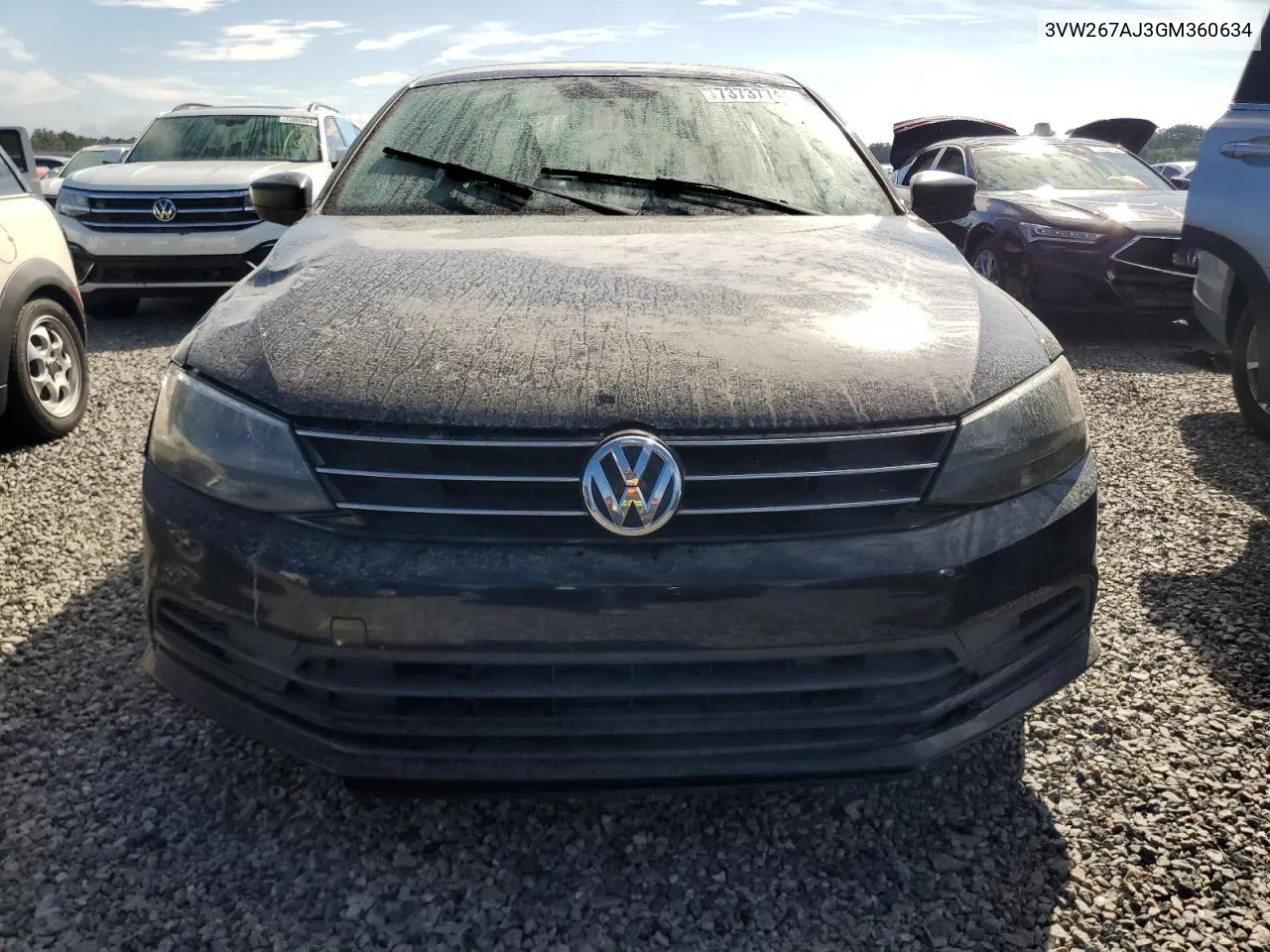 3VW267AJ3GM360634 2016 Volkswagen Jetta S