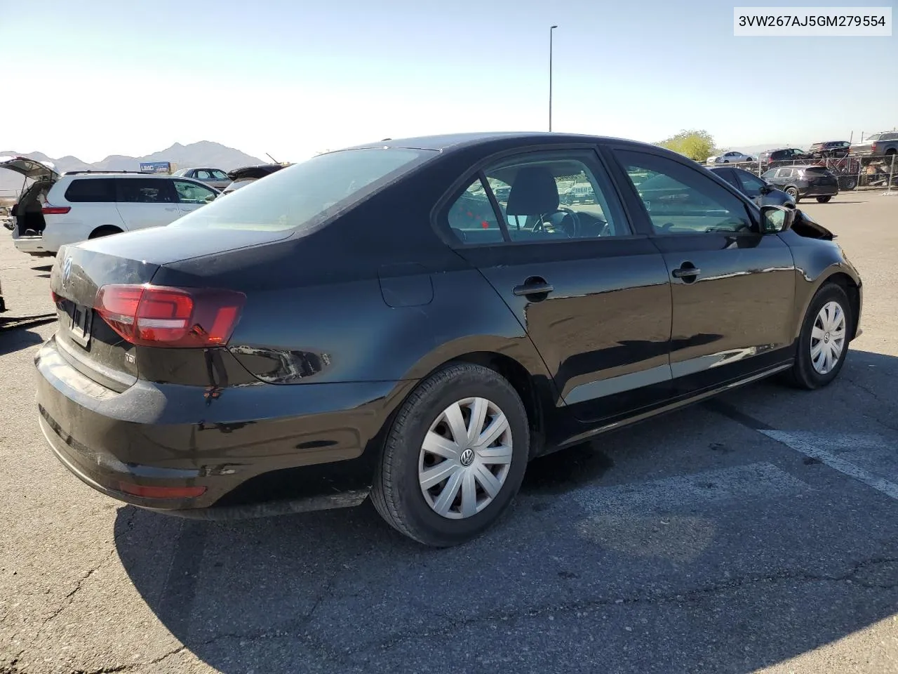 3VW267AJ5GM279554 2016 Volkswagen Jetta S