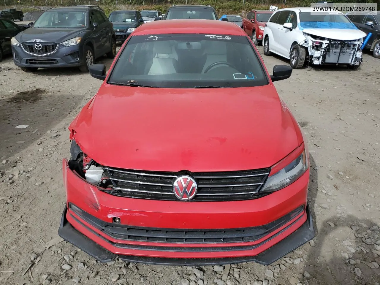 3VWD17AJ2GM269748 2016 Volkswagen Jetta Sport