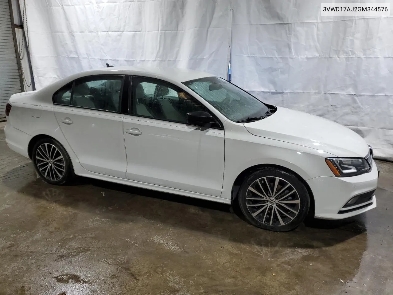 2016 Volkswagen Jetta Sport VIN: 3VWD17AJ2GM344576 Lot: 74294664