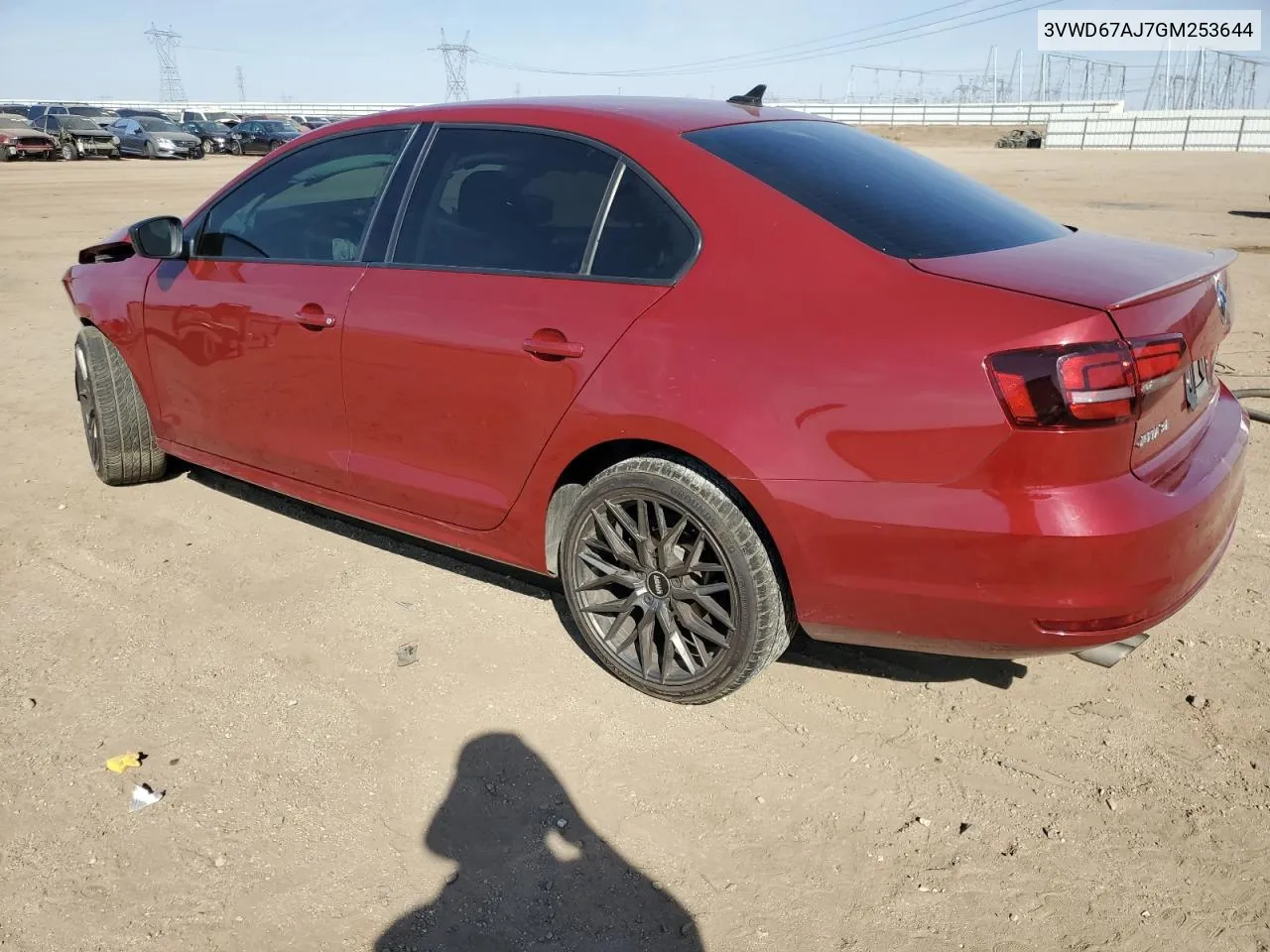 3VWD67AJ7GM253644 2016 Volkswagen Jetta Se