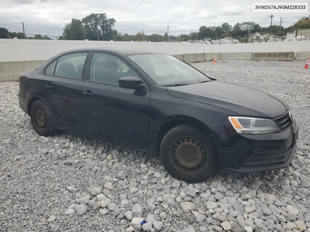 2016 Volkswagen Jetta S VIN: 3VW267AJ9GM228333 Lot: 74573884