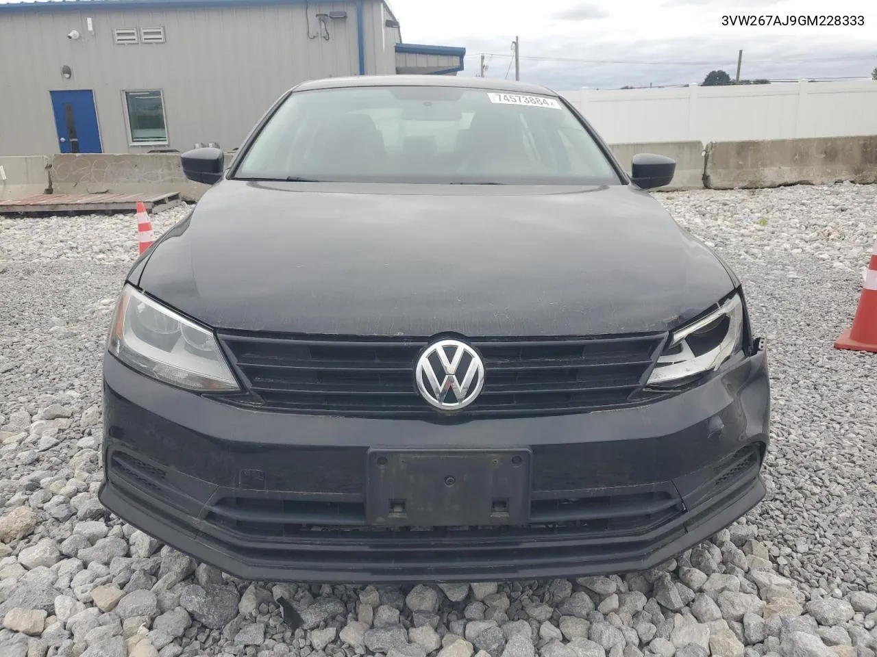 2016 Volkswagen Jetta S VIN: 3VW267AJ9GM228333 Lot: 74573884