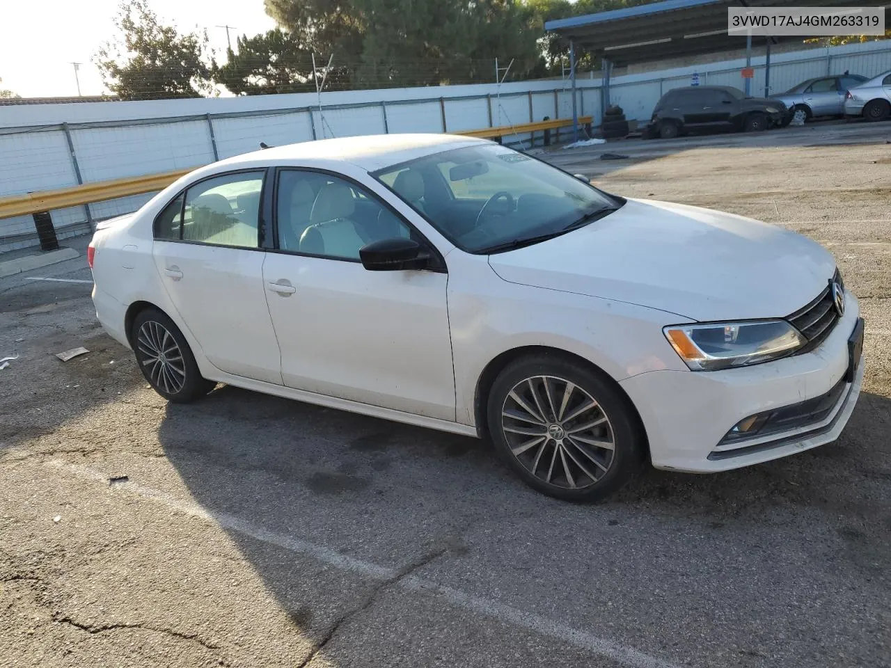 2016 Volkswagen Jetta Sport VIN: 3VWD17AJ4GM263319 Lot: 74854704