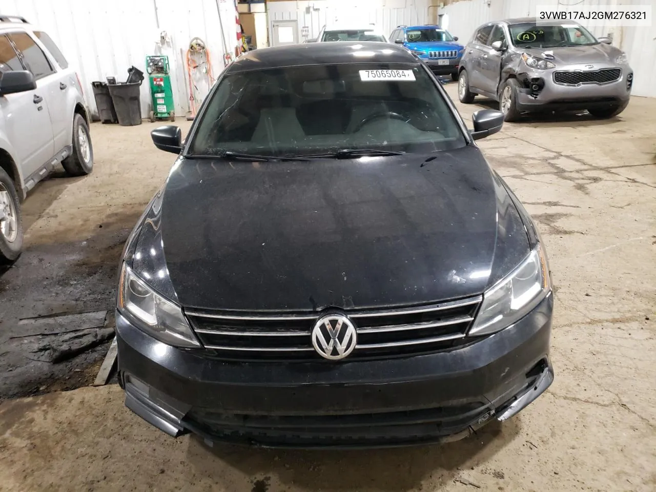 2016 Volkswagen Jetta Sport VIN: 3VWB17AJ2GM276321 Lot: 75065084