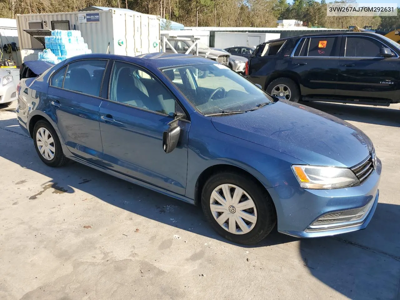 2016 Volkswagen Jetta S VIN: 3VW267AJ7GM292631 Lot: 75101274