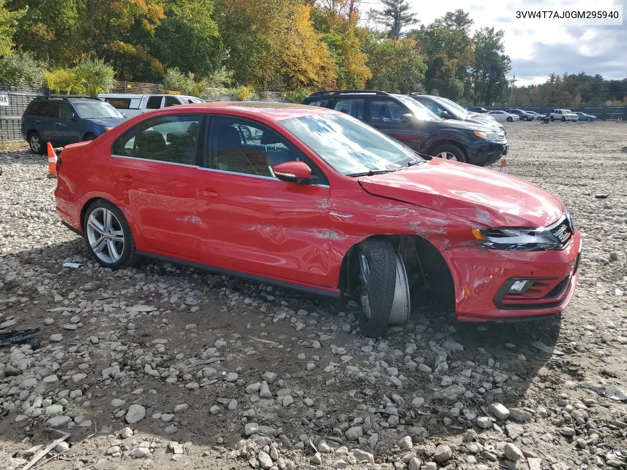 2016 Volkswagen Jetta Gli VIN: 3VW4T7AJ0GM295940 Lot: 75301484